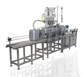 Linear Jerikan filling and capping machine
